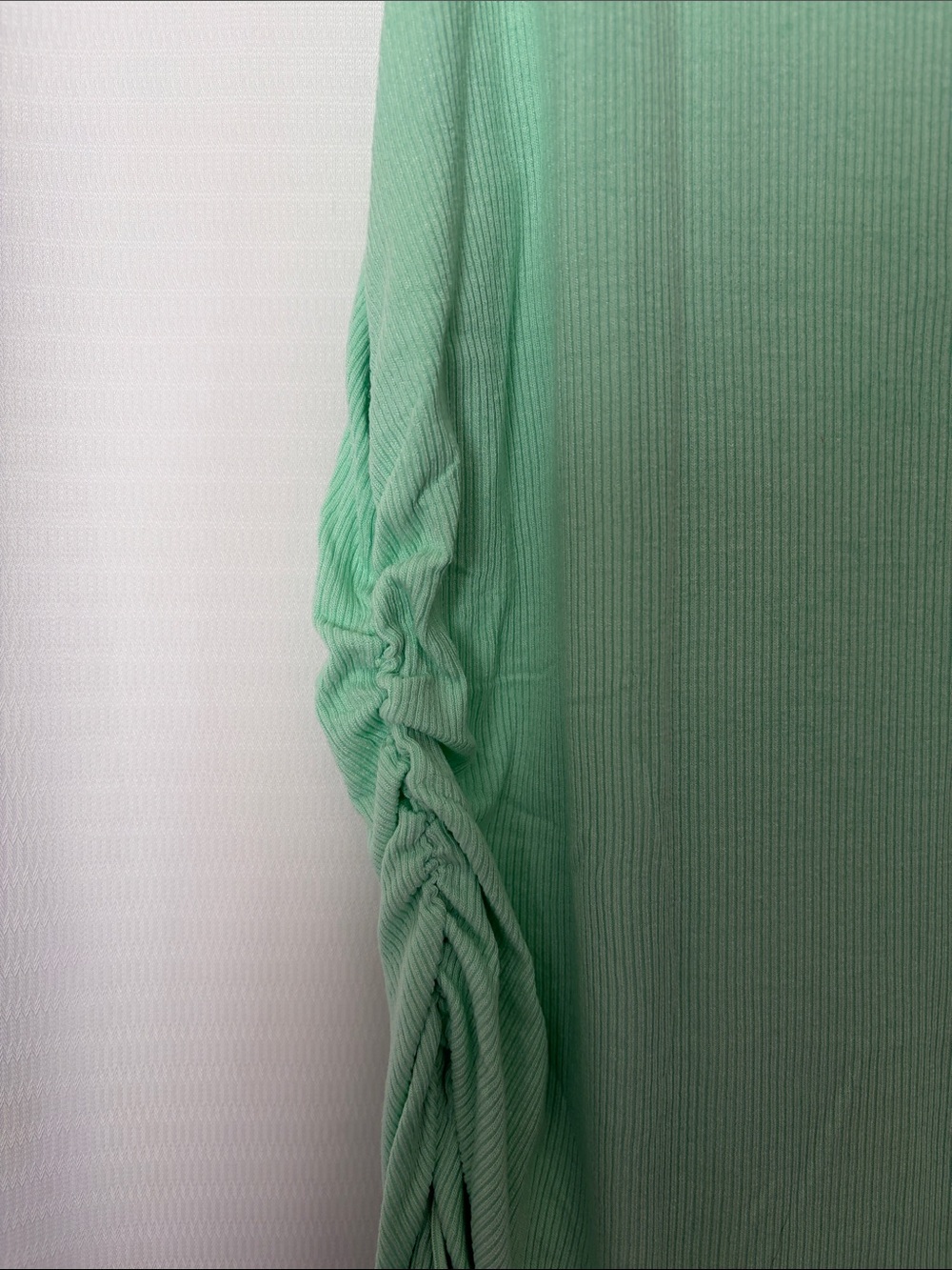 wild fable Mint Green Ribbed Sleeveless Shell-Embroidered Tank NWT - Picture 2 of 5